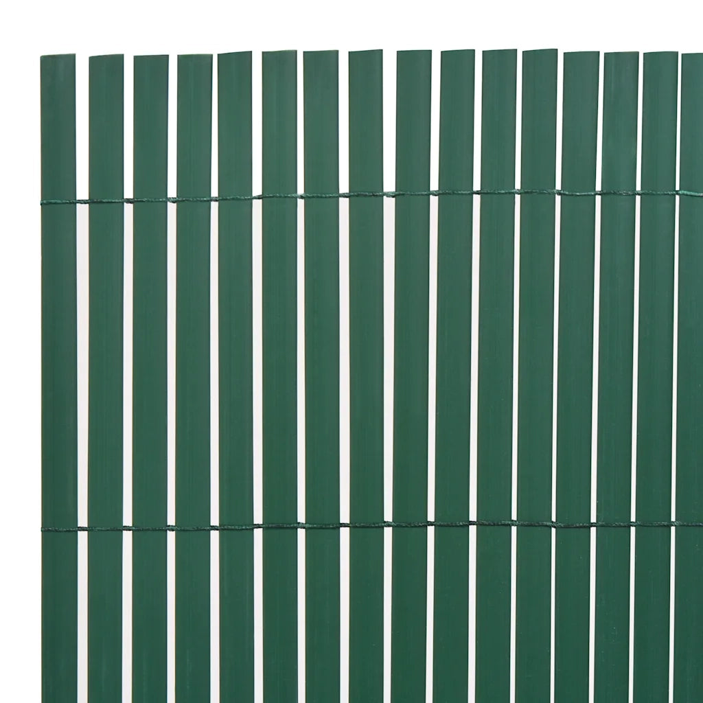 Recinzione da Giardino a Doppio Lato 110x500 cm Verde 317162