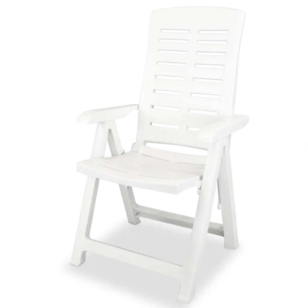Set da Bistrot 3 pz | Set Salotto da Giardino in Plastica Bianco