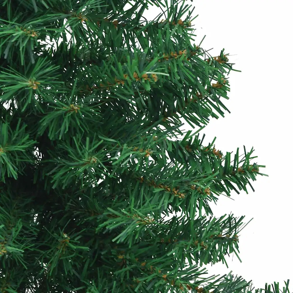 Albero di Natale Artificiale Angolare con 300 LED Verde 180 cm 3397270