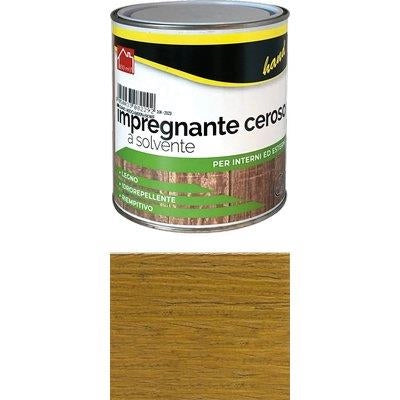 IMPREGNANTE CEROSO A SOLVENTE HAND - NOCE CHIARO ML 750- 6 pezzi