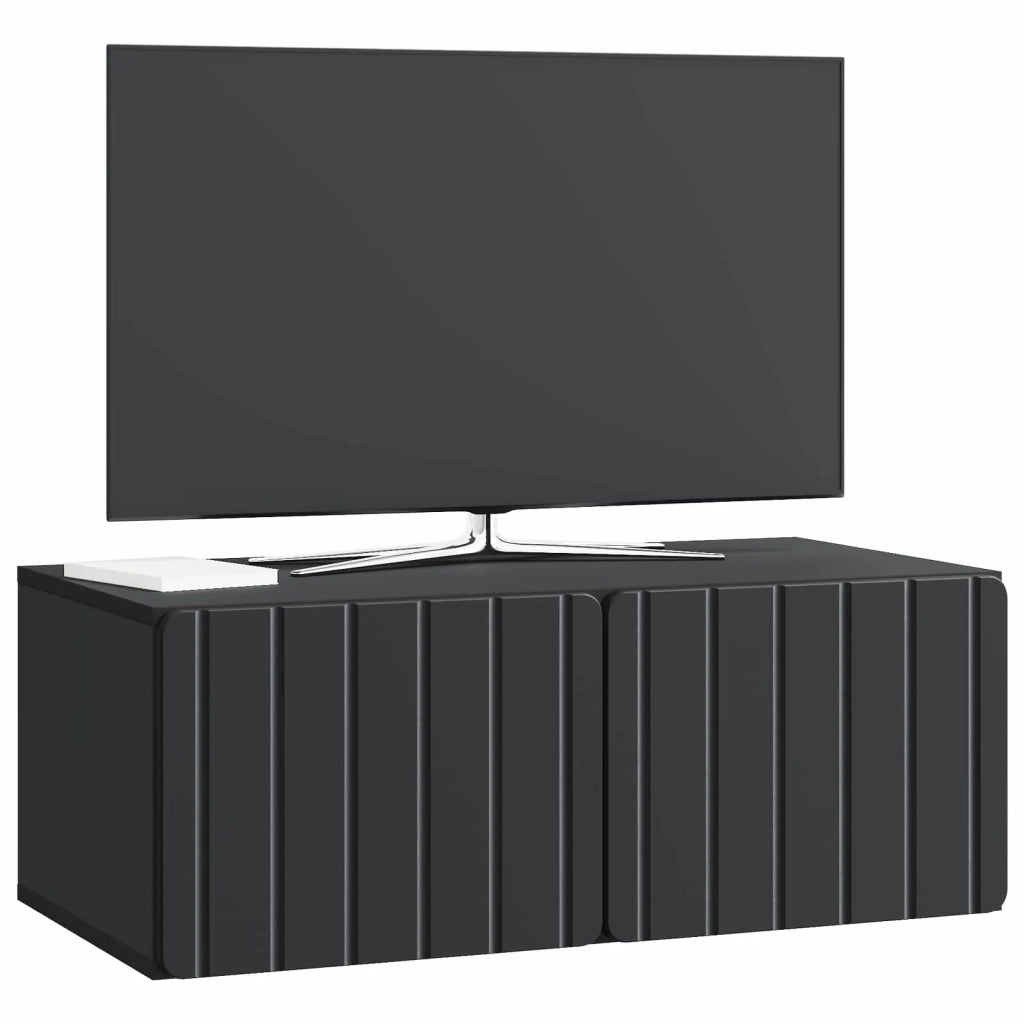 Mobile Porta TV da Muro Nero 78,5 x 41 x 30 cm 898346