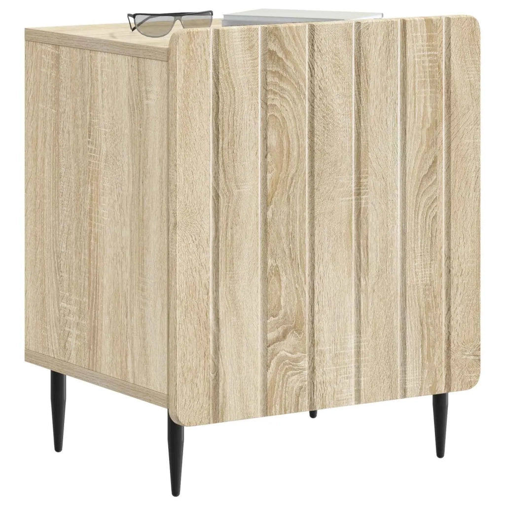 Comodino | Armadio da Notte | Mobiletto da notte Rovere Sonoma 43 x 34,5 x 52 cm