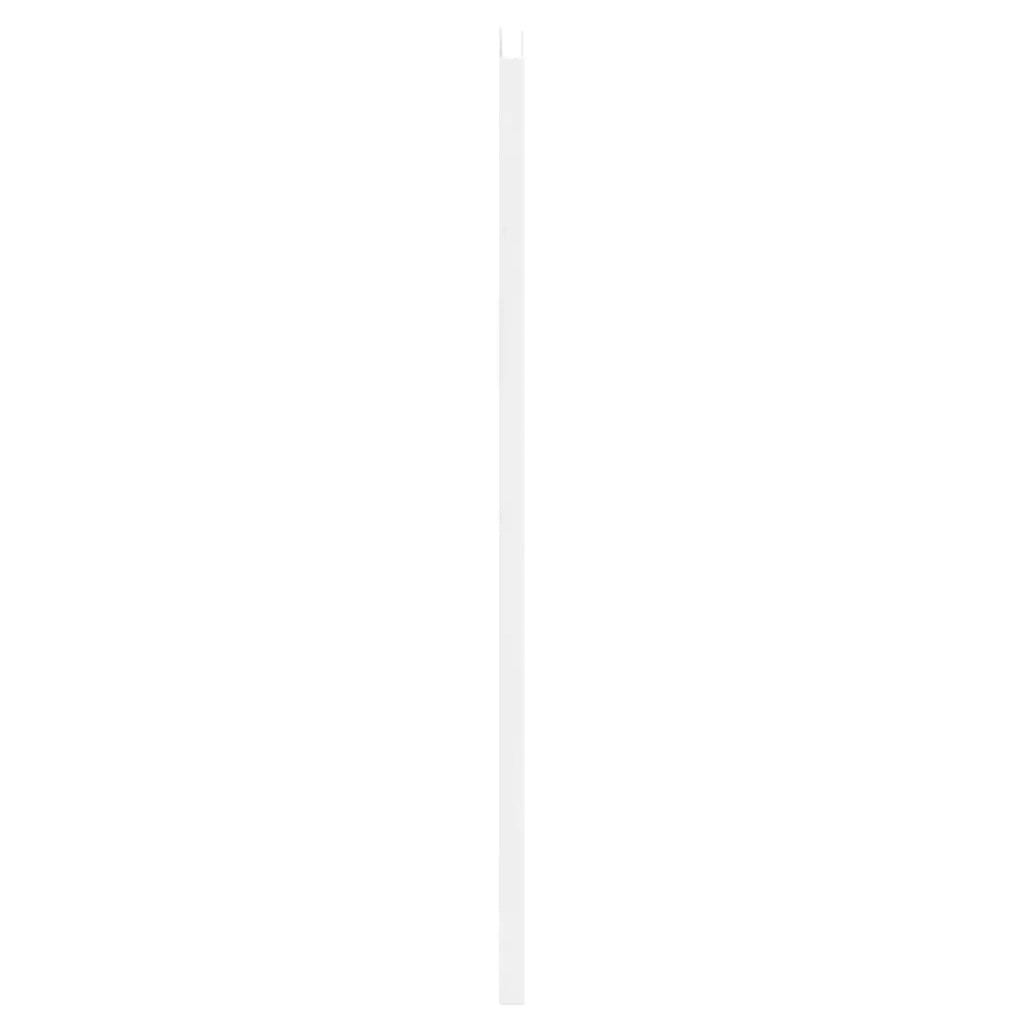 Porte Swing Bianco 80 x 50 cm Legno Massello di Pino
