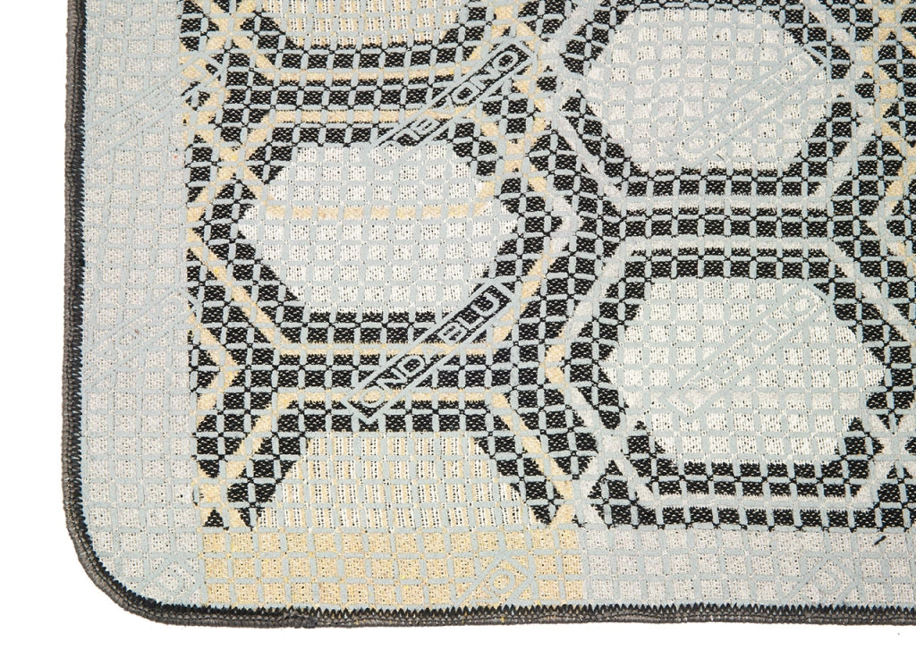 Tappeto Bagno Doccia Antiscivolo Mod. Vietri Tappetino Super Assorbente Cotone Pelo Corto - 60x120 - Beige