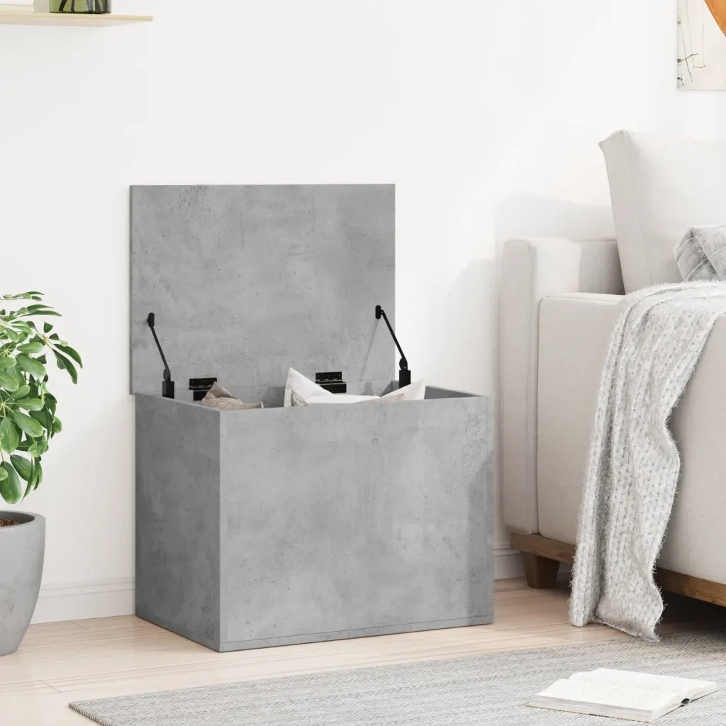 Contenitore Grigio Cemento 60x42x46 cm in Legno Multistrato CFW7229848