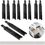 Geleider per sollevamento 10 pezzi - Estensibile completamente - 20 cm - Montaggio a pavimento - Acciaio riscaldato a freddo - Robusto e duraturo - Rilievo estensore