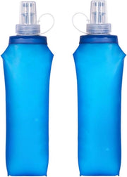 Otturabile bottiglia di plastica TPU - BPA-free - impermeabile - 500 ml - per borsa da bere - escursioni - jogging - campeggio - arrampicata - 1 pezzo