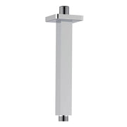 Braccio doccia a soffitto quadrato 20 cm