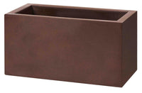 Vaso 80x40x40 cm in Resina Schio Cassa Maxi Bronzo