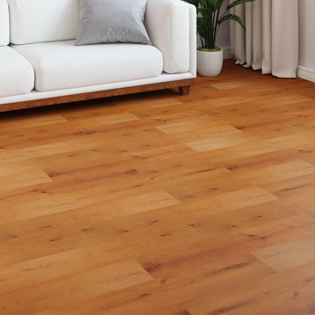 Pavimento in laminato 5 pcs Beige Sabbioso 101 x 20 x 0,8 cm 42034076