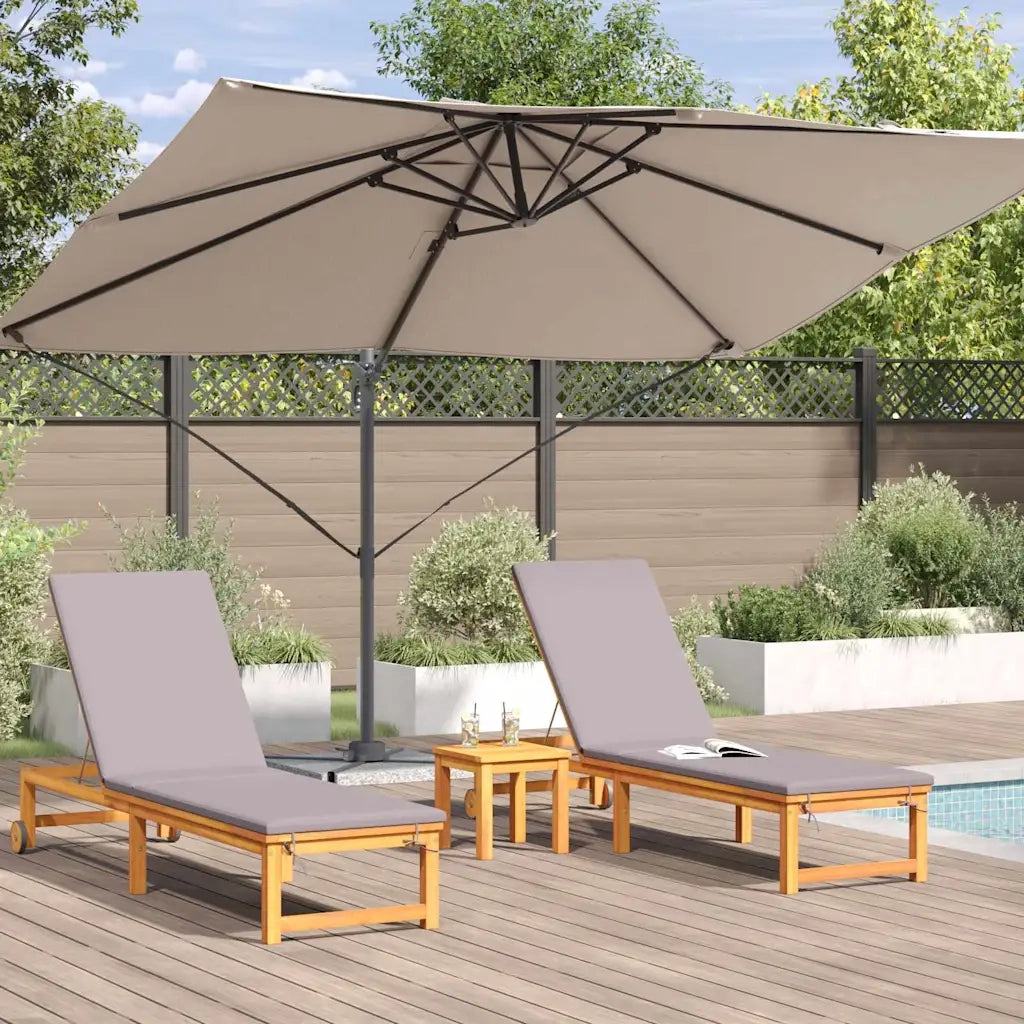 Ombrellone Talpa 351 x 250 x 260 cm Poliestere e Alluminio 42003346
