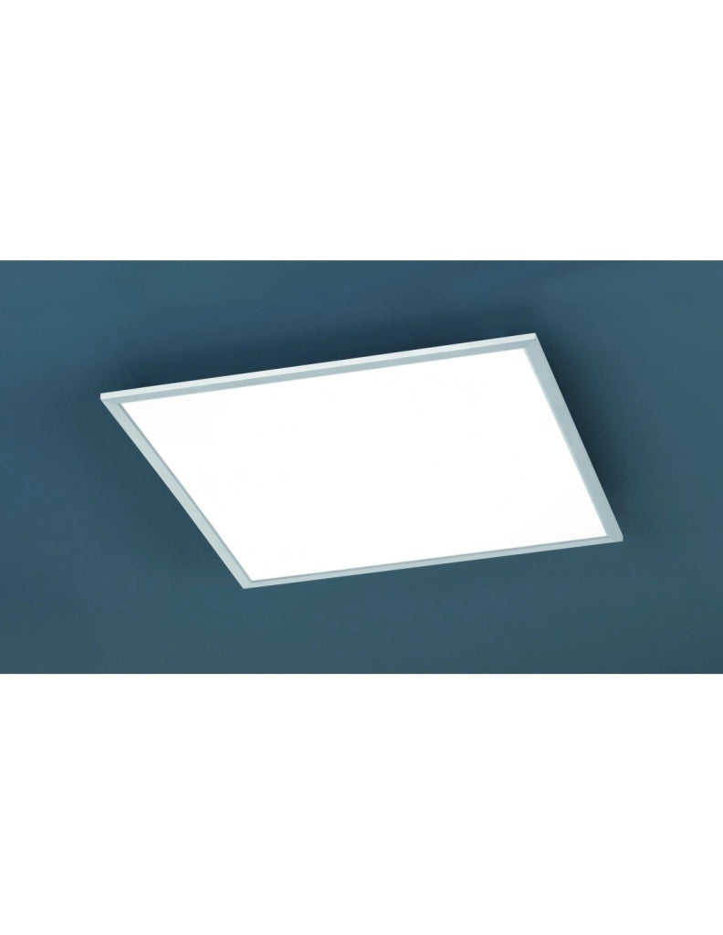 Plafoniera Pannello Quadrato Led Dimmer Nichel Phoenix 62x62 cm Trio Lighting