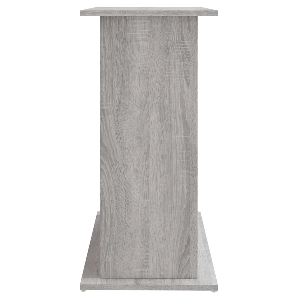 Supporto base per mobiletto acquario mobili Sonoma 81 x 36 x 73 cm legno ingegnerizzato grigio 02_0045095