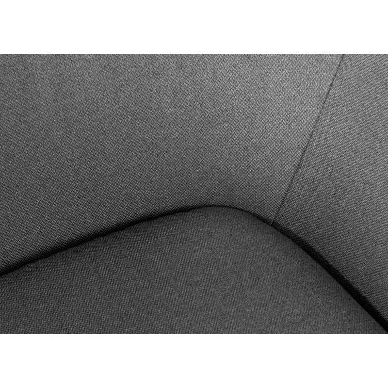 Poltrona Inter Link girevole ed elevabile con ruote grigio
