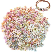 Mini fiori artificiali - Decorazione fiorita - 120 pezzi