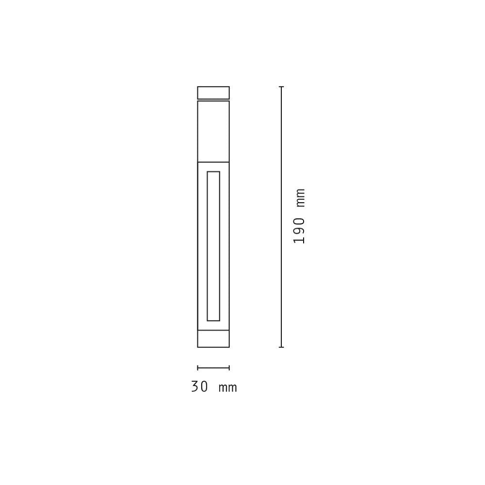Trade Shop - Mini Torcia Led Cob Da Lavoro Doppia Emissione Luce Tascabile Escursioni Dt-2033 -