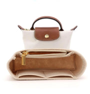 Organizzatore per borsa Longchamp Le Pliage Mini, organizzatore per borse in velluto, con borse multifunzionali, grande capacità