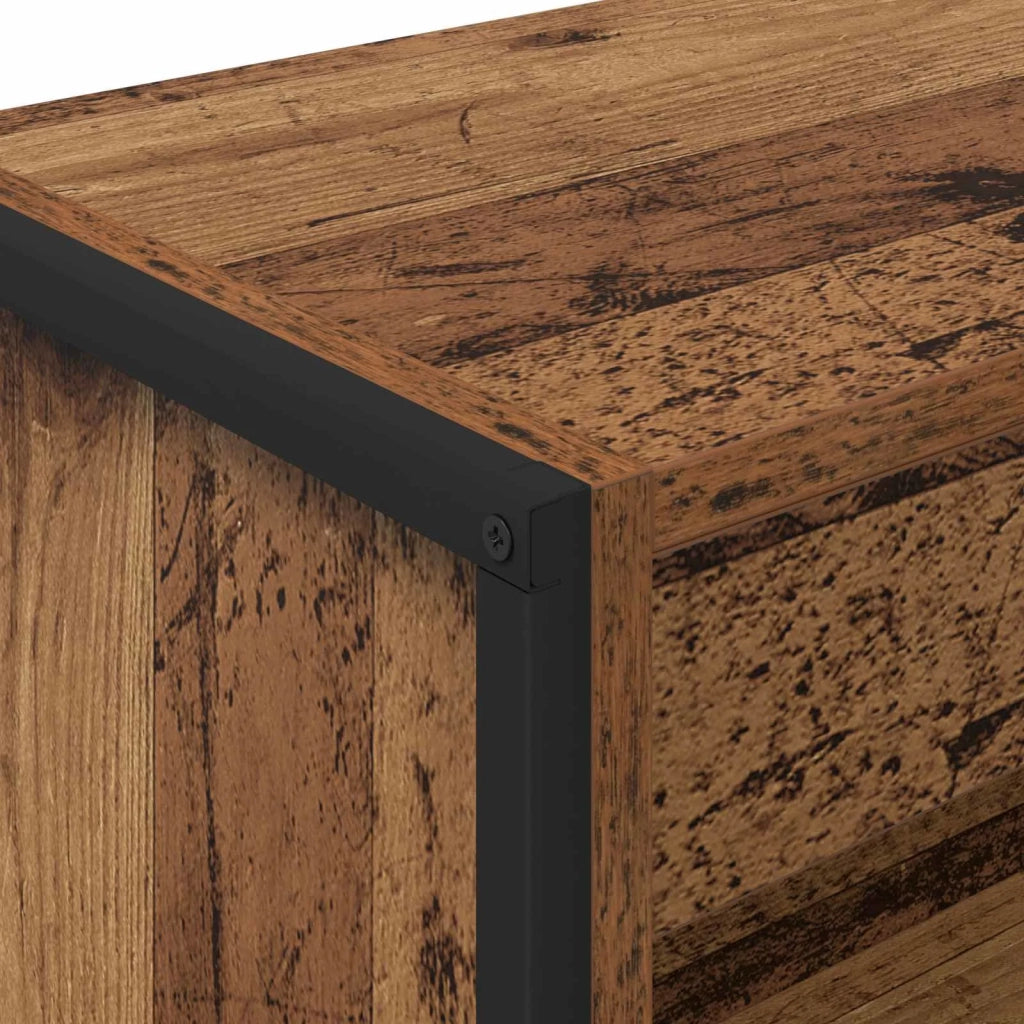 Armadio per Libri Legno vecchio 60 x 30 x 155 cm