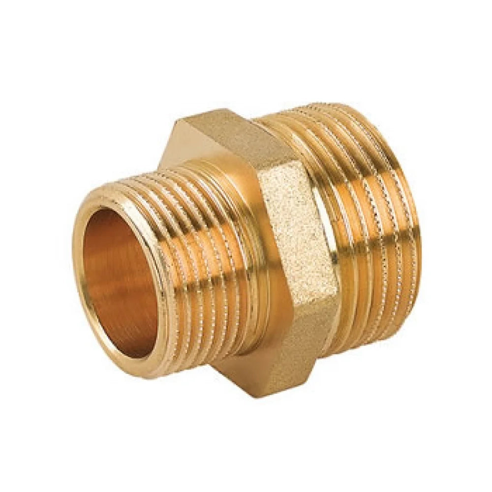 Nipplo ridotto ottone d. 3/4  x 3/8  b08lvhysrl