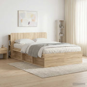 Testata del letto con archiviazione Sonoma Legno ingegnerizzato 8001203