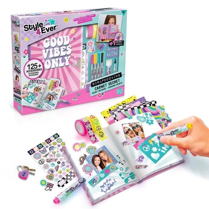 Canal Toys - Style For Ever - Taccuino segreto per scrapbooking - OFG 298
