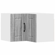 Pensile da cucina | Mobile angolare per parete LUCCA Grigio Sonoma 57 x 57 x 40 cm
