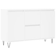 Credenza | Madia | Buffet da pranzo | Armadio da pranzo Bianca 101,5x35x70 cm in Legno Multistrato