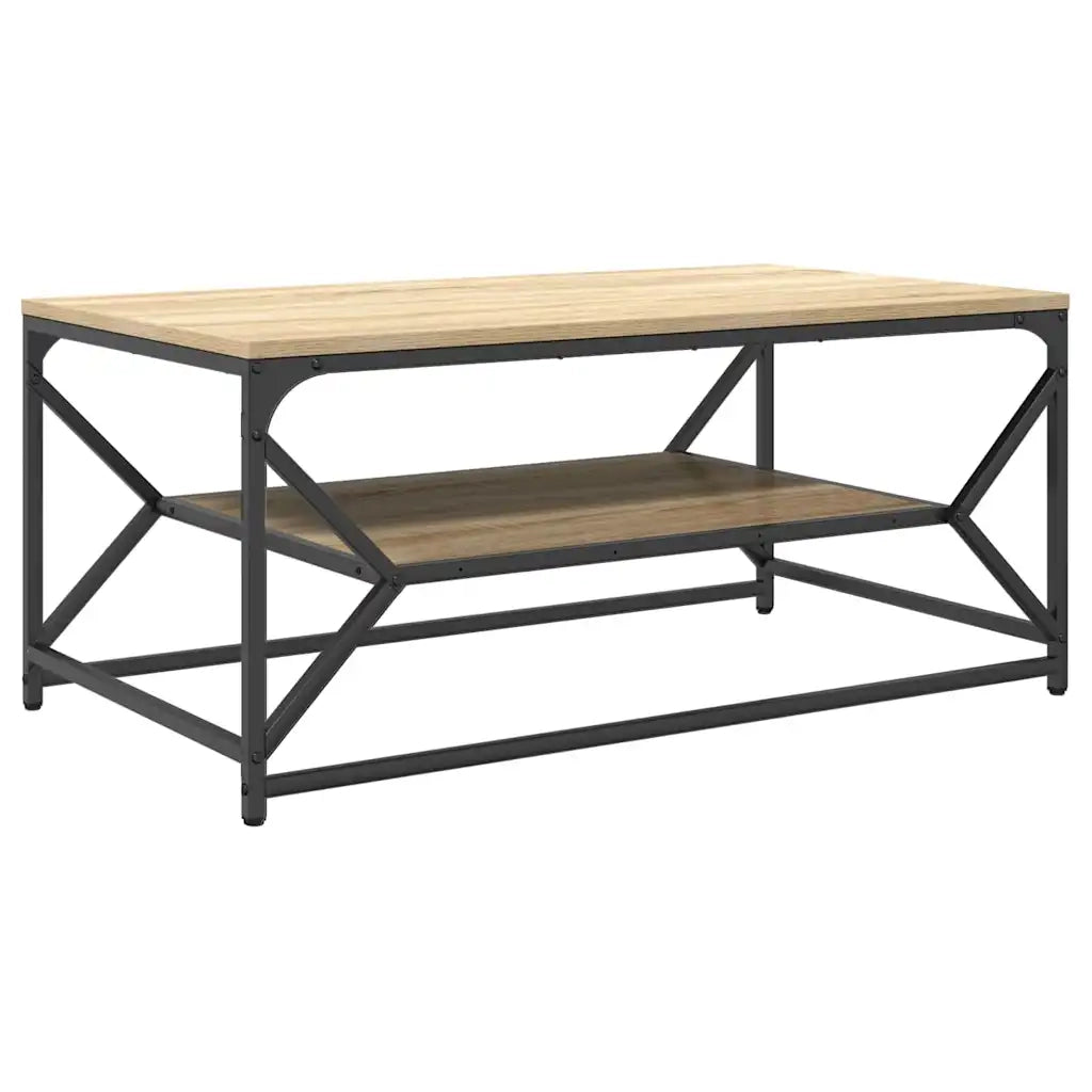 Tavolino da salotto Rovere Sonoma 90 x 50 x 40 cm 868232