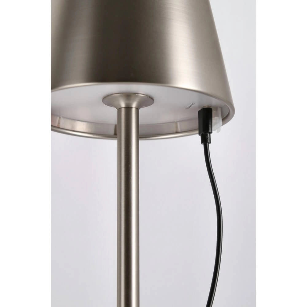 Piantana LED Ricaricabile da Esterno e Interno in Metallo - LUMIRA