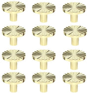 12 maniglioni per cassetti con viti regolabili, maniglioni per cassetti in stile retro a forma rotonda e maniglioni per porte, maniglioni per cassetti con foro singolo, adatti per mobili.