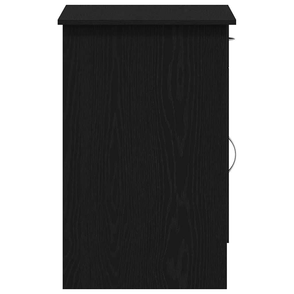 Scrivania Rovere Nero 100 x 50 x 76 cm Legno multistrato 862464