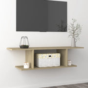 Mobile Porta TV a Parete Rovere Sonoma 103x30x26,5 cm 806983
