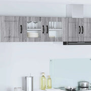Mobile da cucina con lo scaffale-Armadio da cucina Grigio Sonoma 80 x 31 x 40 cm 908218