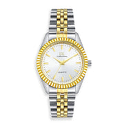 Trade Shop - Orologio Da Polso Ik Collection Silver Dorato Analogico Quarzo Quadrante Silver -