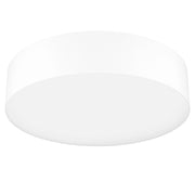 Plafoniera Moderna Romao-Z Acciaio Bianco Luce Led 35W Ip20