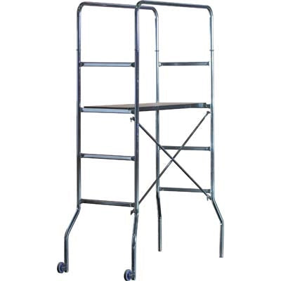 TRABATTELLO TRIO MARCHETTI  ACCIAIO ZINCATO CM 130X60 H.CM 118/188