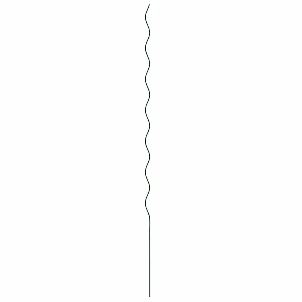 Supporto per piante 5 pz Verde 170 x 0,6 x 0,6 cm Acciaio CFW3828541