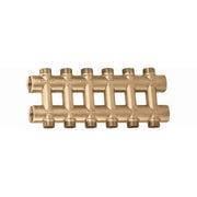 COLLETTORE COMPLANARE FUSO MONOBLOCCO 3/4" 10+10 deriv. CALEFFI