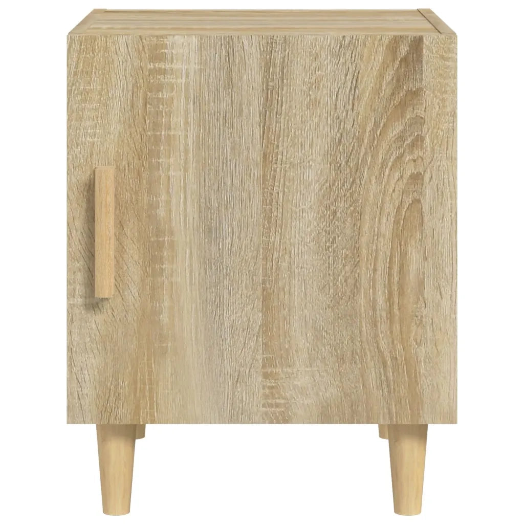 Comodino-Tavolino da notte Rovere Sonoma in Legno Multistrato 789979