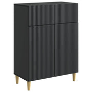 Credenza Nero 66 x 34,5 x 90 cm Legno ingegnerizzato 894636
