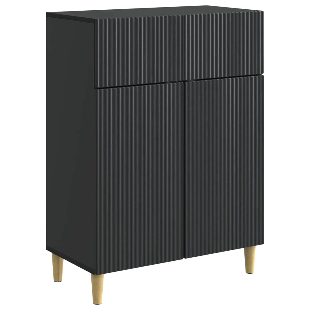Credenza Nero 66 x 34,5 x 90 cm Legno ingegnerizzato 894636
