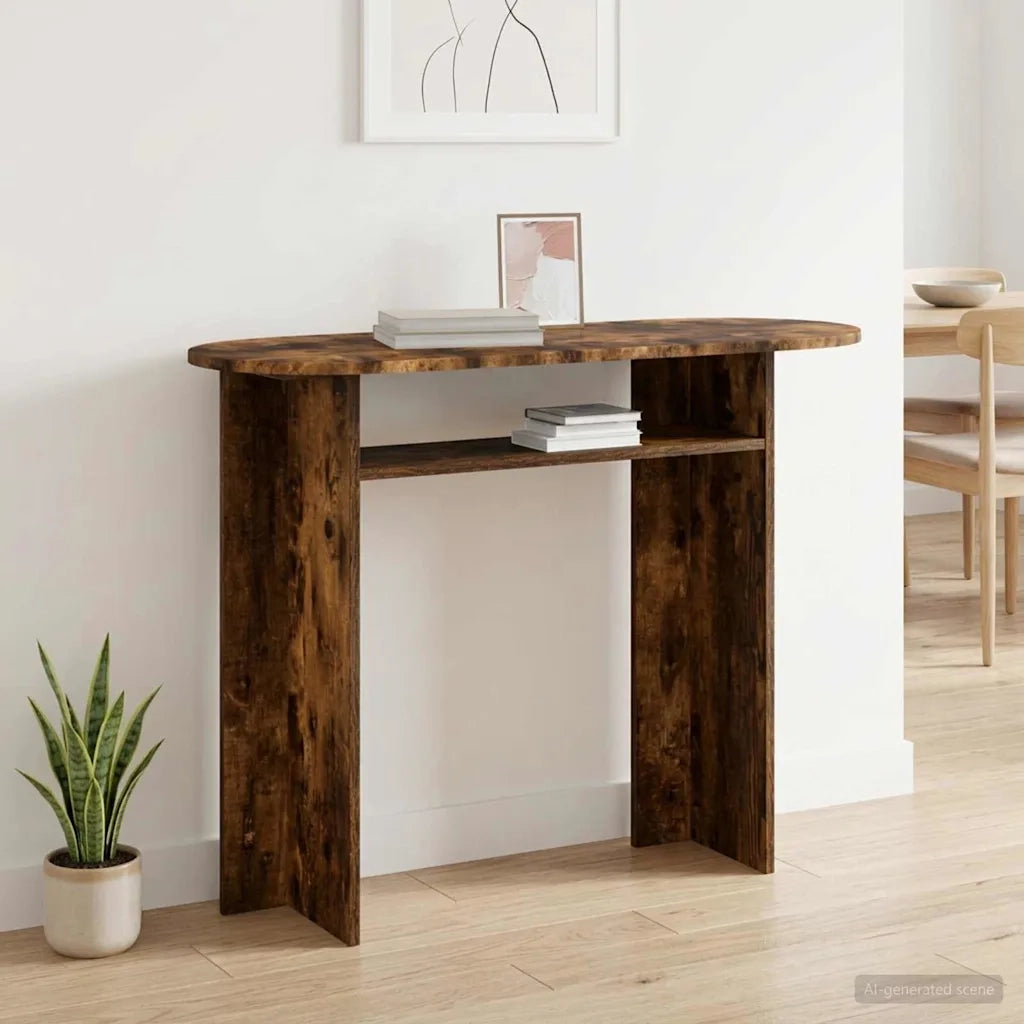 Tavolo consolle Rovere Fumo 100 x 39,5 x 75 cm 8001163