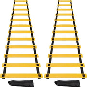 Scale 6 m 12 runghe - accessori di allenamento calcistico con borsa - scala di allenamento in PP - coordinamento di allenamento - esercizi di allenamento calcistico 

Specifiche tecniche: 
- Lunghezza: 6 m
- N° runghe: 12
- Materiale: PP (polipropilene)