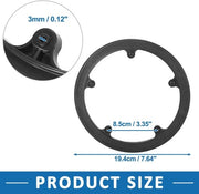 Coprifuoco per catena a mano - Protezione catena 8,5 cm - 44 denti - 5 fori - Materiale duraturo - Resistente allo shock - Protezione catena