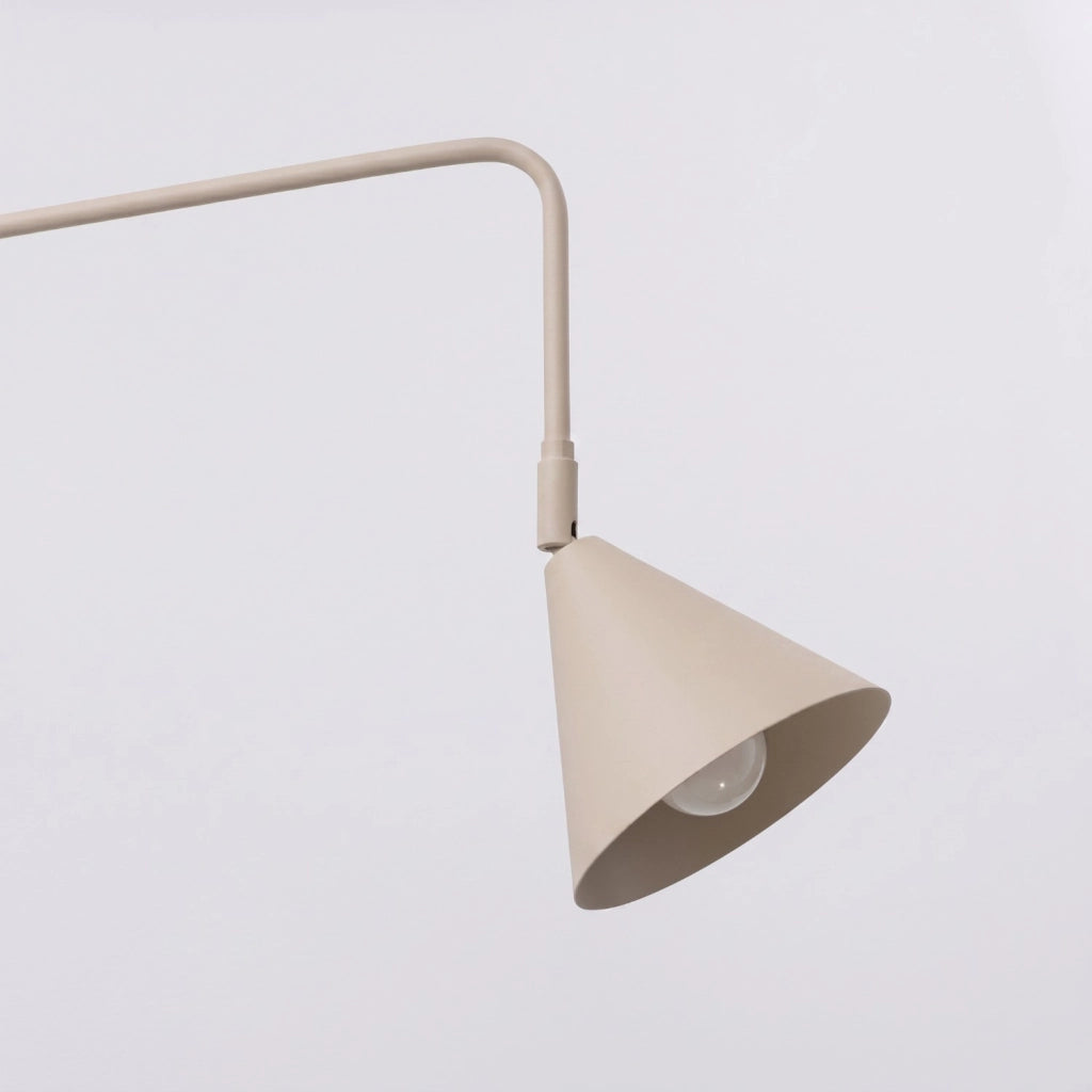 Applique NOX 1 taupe con interruttore