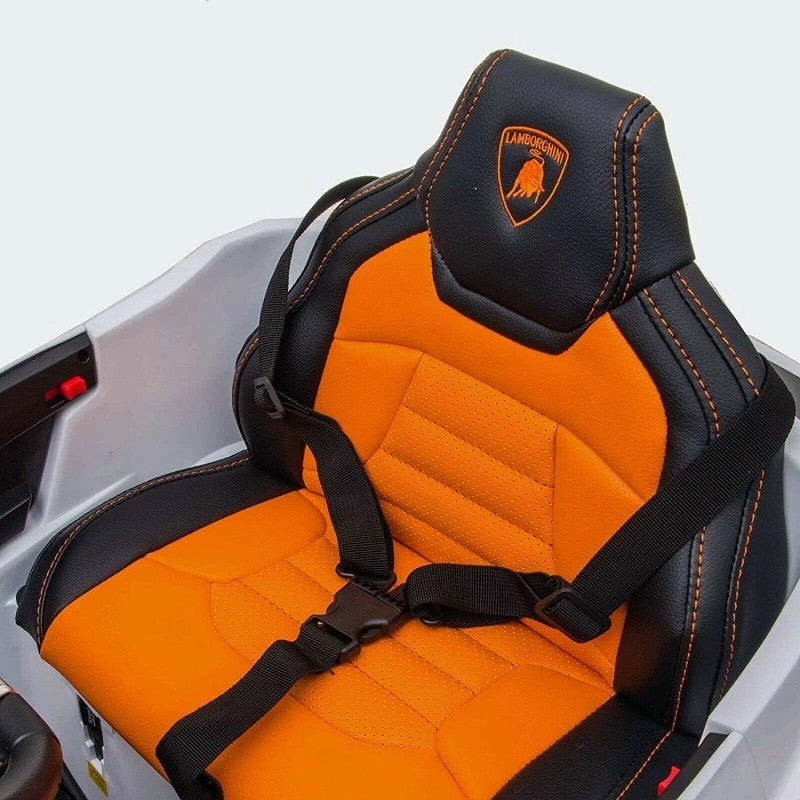 Macchina Elettrica per Bambini 12V con Licenza Lamborghini Urus Bianca