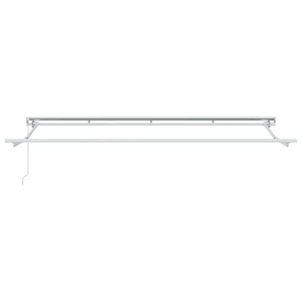 Struttura della tenda-Telaio per tenda da sole Blu e Bianco 350 x 200 cm