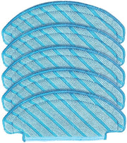 Set di spazzole per aspirapolvere 5 pezzi - Spazzole risciacquabili e riutilizzabili - Spazzole di ricambio - Spazzole per pulizia - Per serie T8 di ECOVACS - Materiale ecocompatibile - Spazzole per pulizia