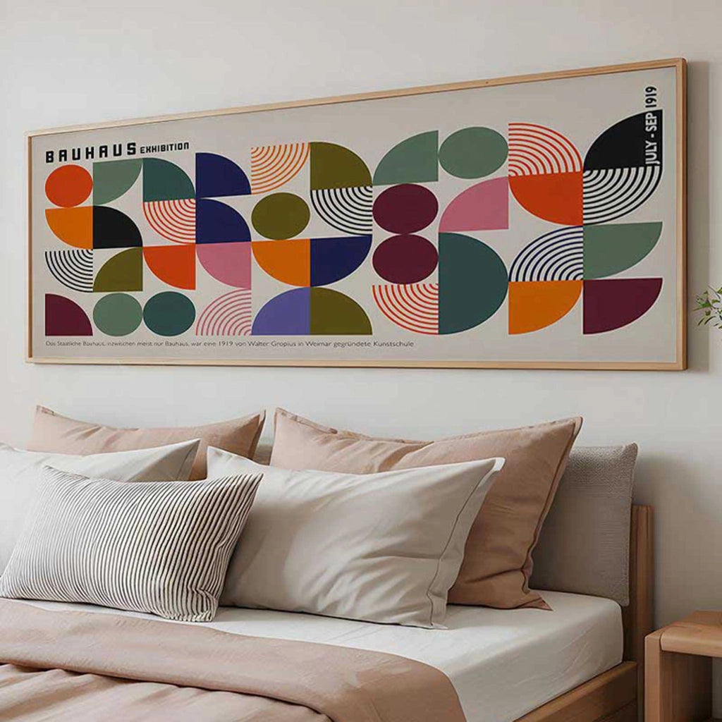 Miseba, Quadro Materiale Struttura in Legno Nobilitato, 50x120h cm Multicolore
