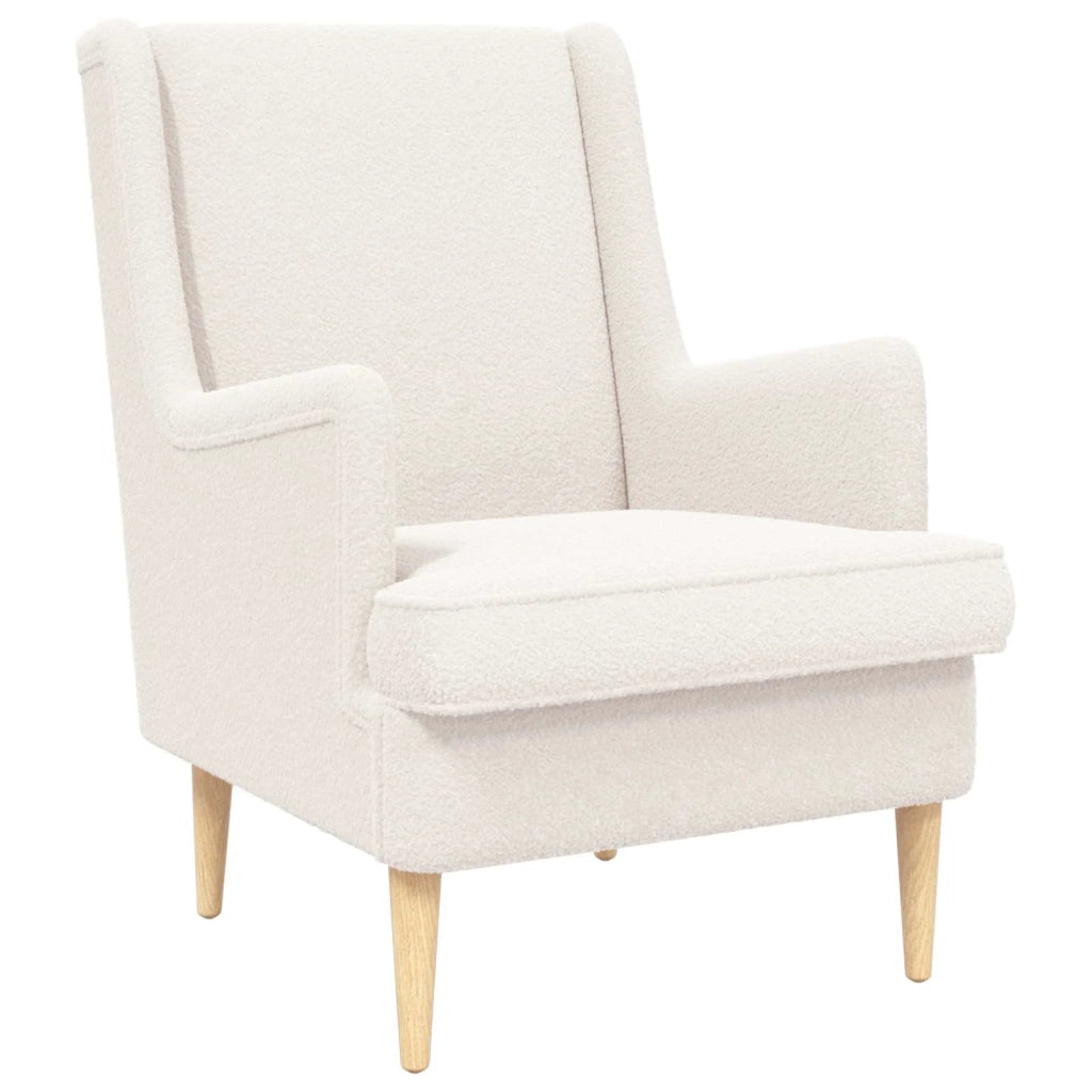Poltrona-Poltroncina-Divano Sedia Crema Boucl¨¦ 645979